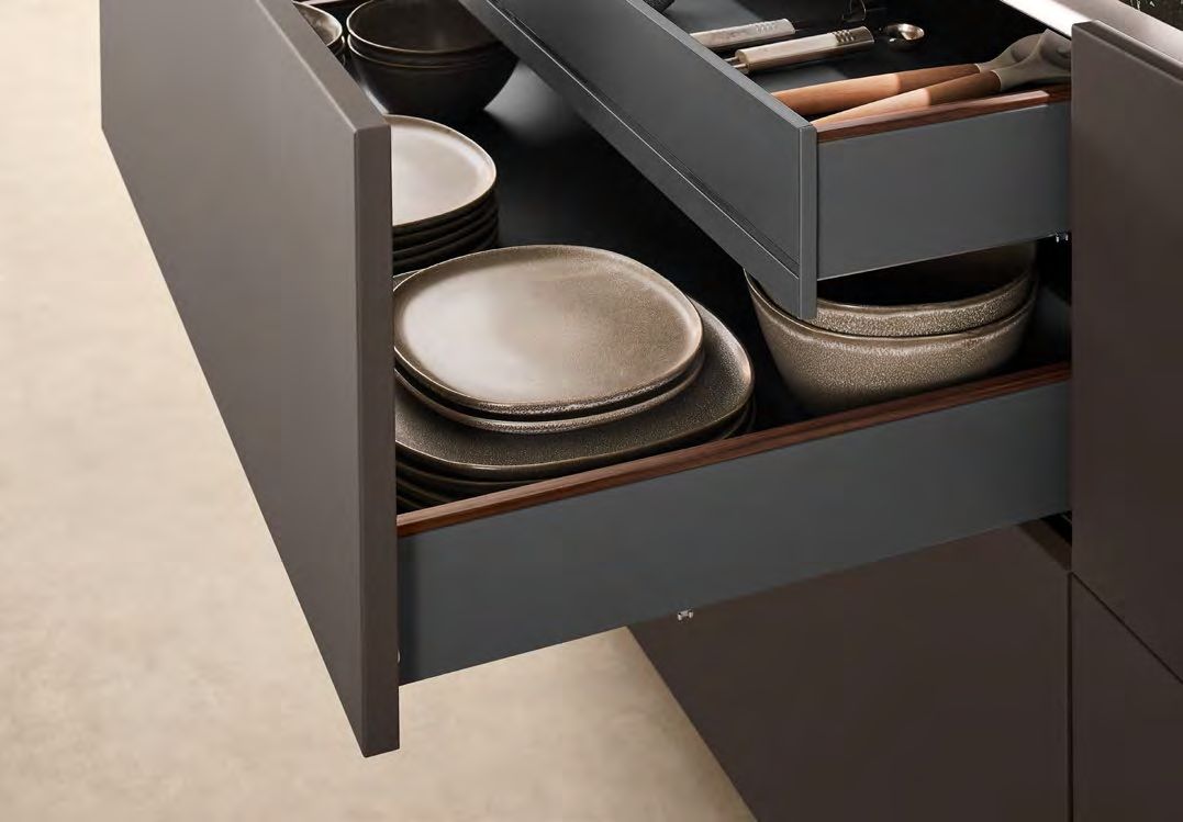 nBOX drawer system with slim sides